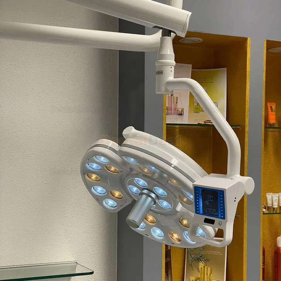 Saab KY-P138-2 Ceiling Mounted Dental Surgical Lamp Shadowless Operating Light 52 LEDs
